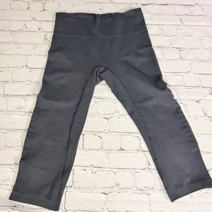 2 pair - Athleta Power Through Mesh Capri Leggings - Medium